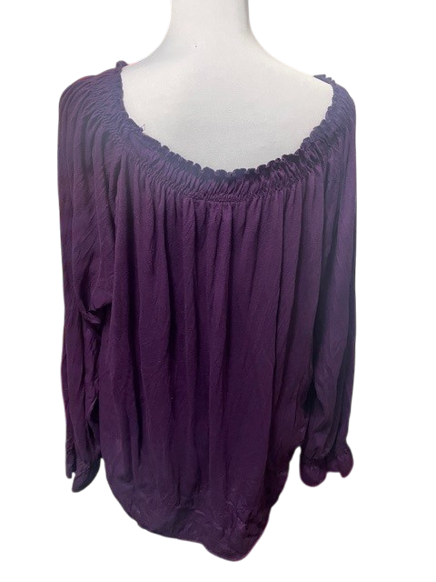 Size 18/20W - Cato Woman Purple shirt