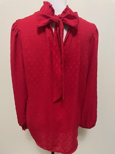 Size Medium - The Loft red long sleeve top