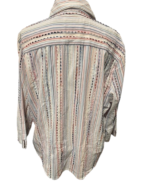 Size 18 - Alfred Dunner stripe top