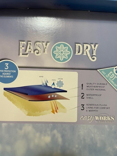 Size 8 - Easy Street Waterproof boot - Frazer - GRAY - NWT - RETAILS $80