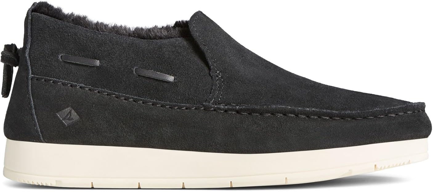 Size 7 - Sperry Womens Moc-Sider Slip-On Black NIB - Retails for $64