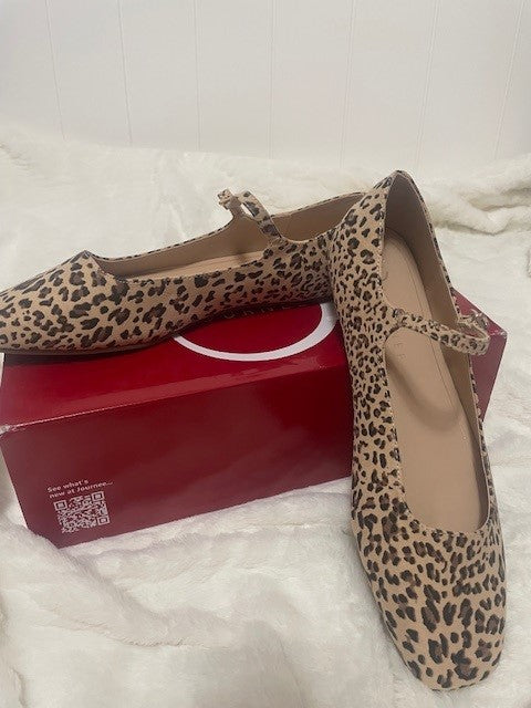 Size 8.5 - Journee Collection Carrie Leopard - NEW IN BOX