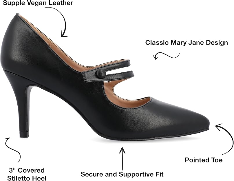 Size 9 - Journee Collection Sidney Black - NIB - Retails for $80