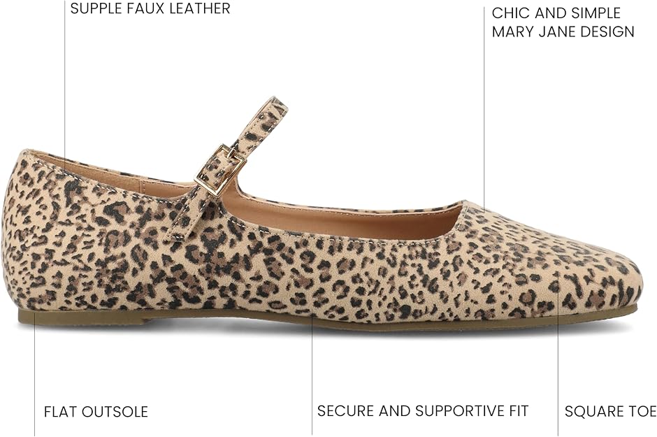 Size 8.5 - Journee Collection Carrie Leopard - NEW IN BOX