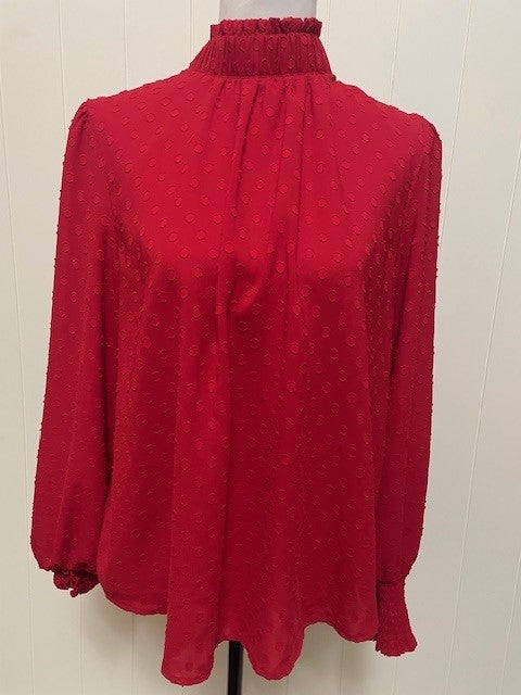 Size Medium - The Loft red long sleeve top