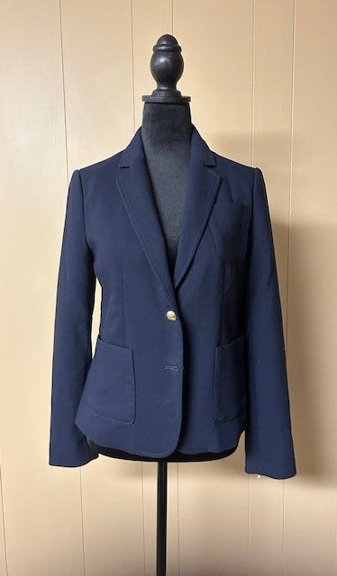 Size 4 – Banana Republic Navy Blazer | Classic