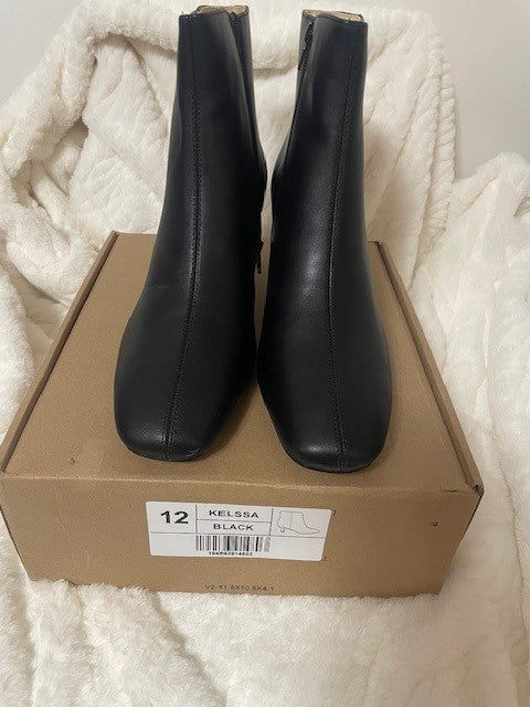 Size 12 - Journee Collection Kelssa boot - black - NIB - Retails $69.99