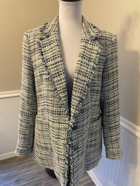 Size 10 – Karl Lagerfeld Tweed Blazer Jacket