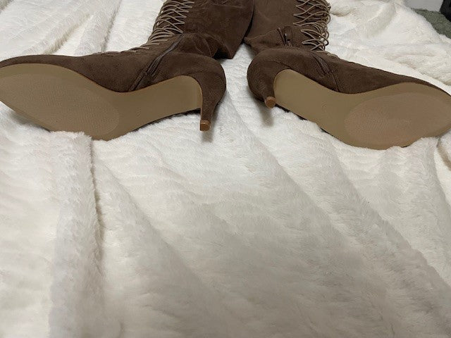Size 7.5 WC - Journee Collection Trill in Taupe boot - NIB - Retails for $129