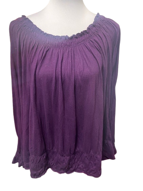 Size 18/20W - Cato Woman Purple shirt