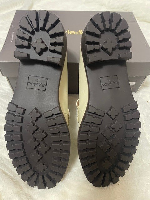 Size 8 - Style & Co Wanda Ecru color - NIB - RETAILS FOR $59.00
