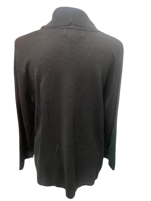 Size Large - Sag Harbor black sweater
