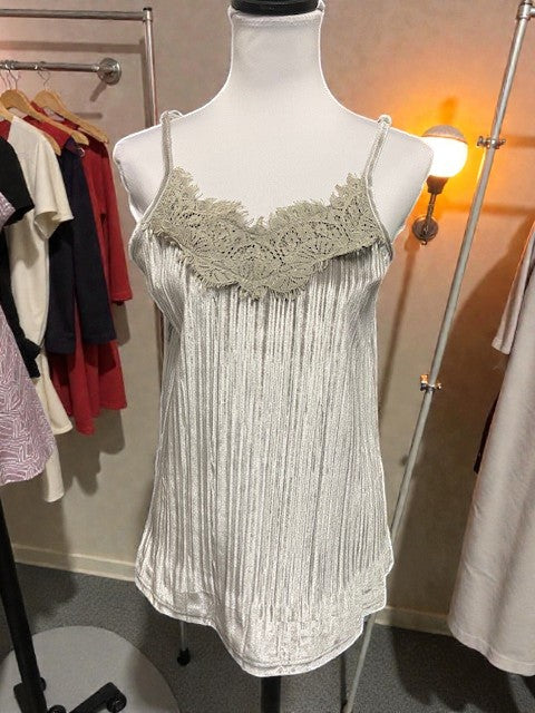 Meritt - Gray Shimmer Tank