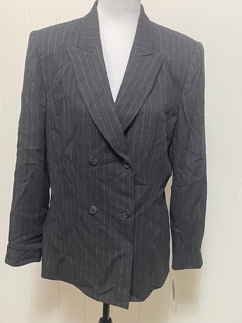 Size 12 - NWT - Kasper & Co pinstripe blazer