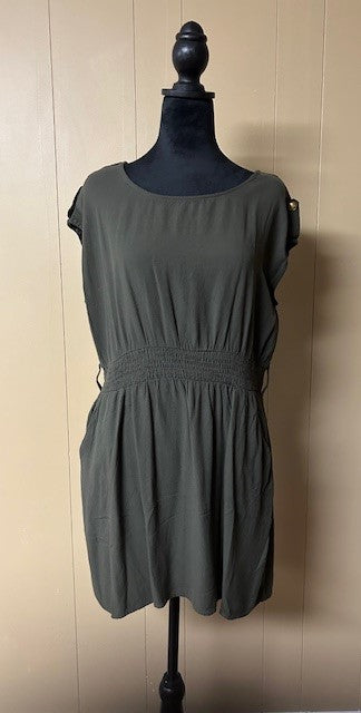 Size XL – J for Justify Olive Green Dress | Casual