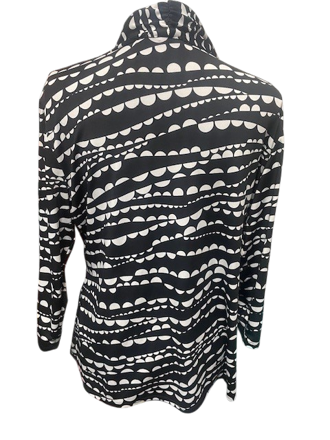 Size XL - Notations black/white top