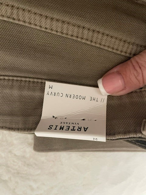 Medium Artemis Vintage Holly High Rise Flare Pants Taupe NWT
