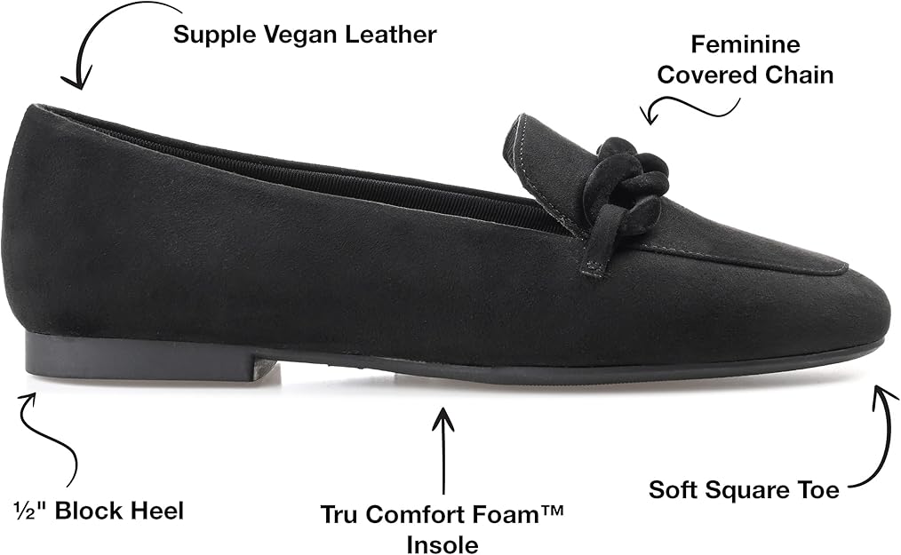 Size 8.5W - Journee Collection Cordell Black - NIB - Retails for $79.99