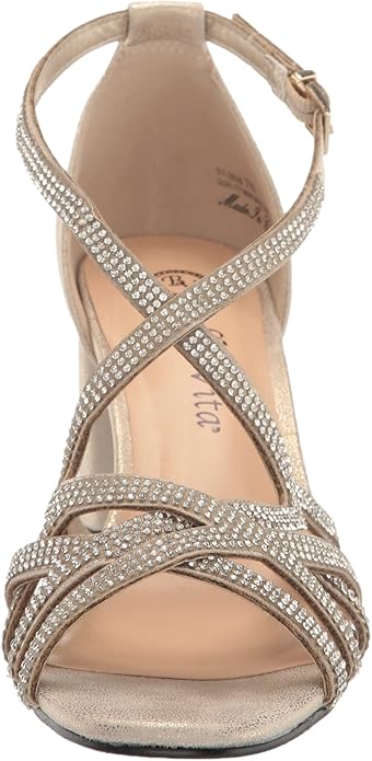 Size 11W - Bella Vita Aliette Gold Sandal - NIB - Retails for $95.00