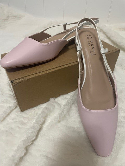 Size 12 - Journee Collection Paislee Pink NEW IN BOX