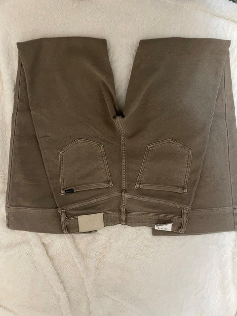 Medium Artemis Vintage Holly High Rise Flare Pants Taupe NWT