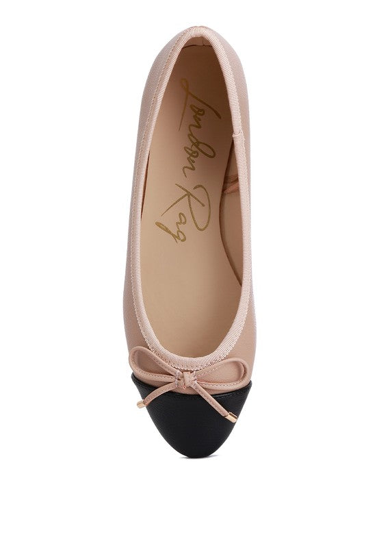 NEW!! Minato Two Tone Ballet Flats
