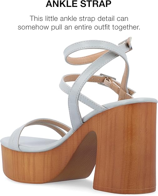 Size 10 - Journee Collection Emerynn Blue - NEW IN BOX