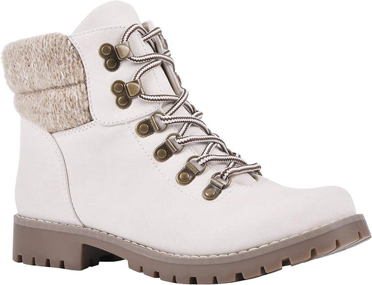 Size 9 - Cliffs by White Mountain Pathfield Boot Winter White -  NEW IN BOX