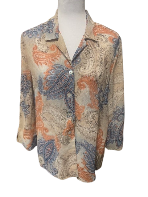 Size 8 - Alfred Dunner short sleeve top