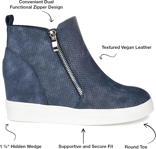 Size 11W - Journee Collection Pennelope Sneaker - NIB - Retails for $89.99