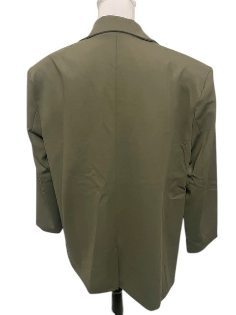 Size Medium Cupshe Olive Green Open Front Blazer Jacket NWT