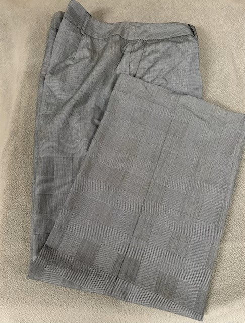 Size 14P - Chadwicks gray plaid pants