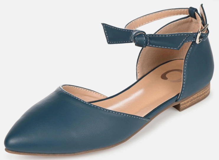 Size 5.5W - Journee Collection WD-Vielo in blue - NWT Retails $79.99