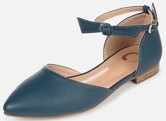 Size 5.5W - Journee Collection WD-Vielo in blue - NWT Retails $79.99