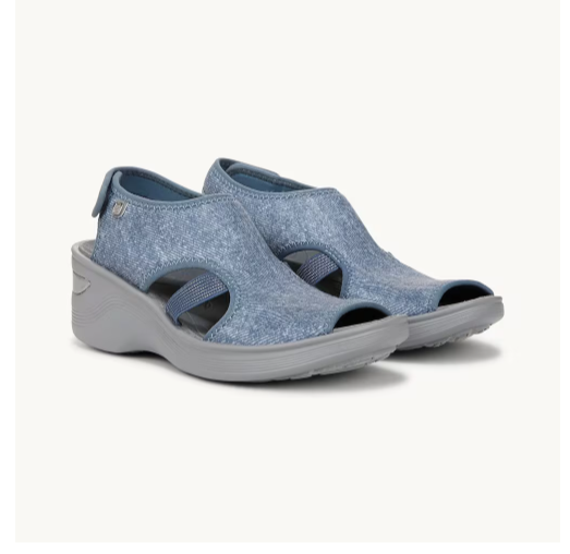 Size 8 - LifeStride Dream Denim Sandal - NWT RETAILS $109
