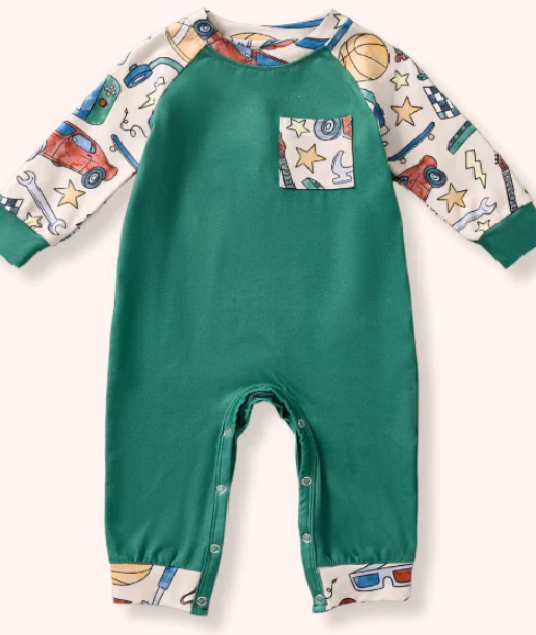 Size 12-18 Mo - Pete & Lucy - Toybox Treasure Romper
